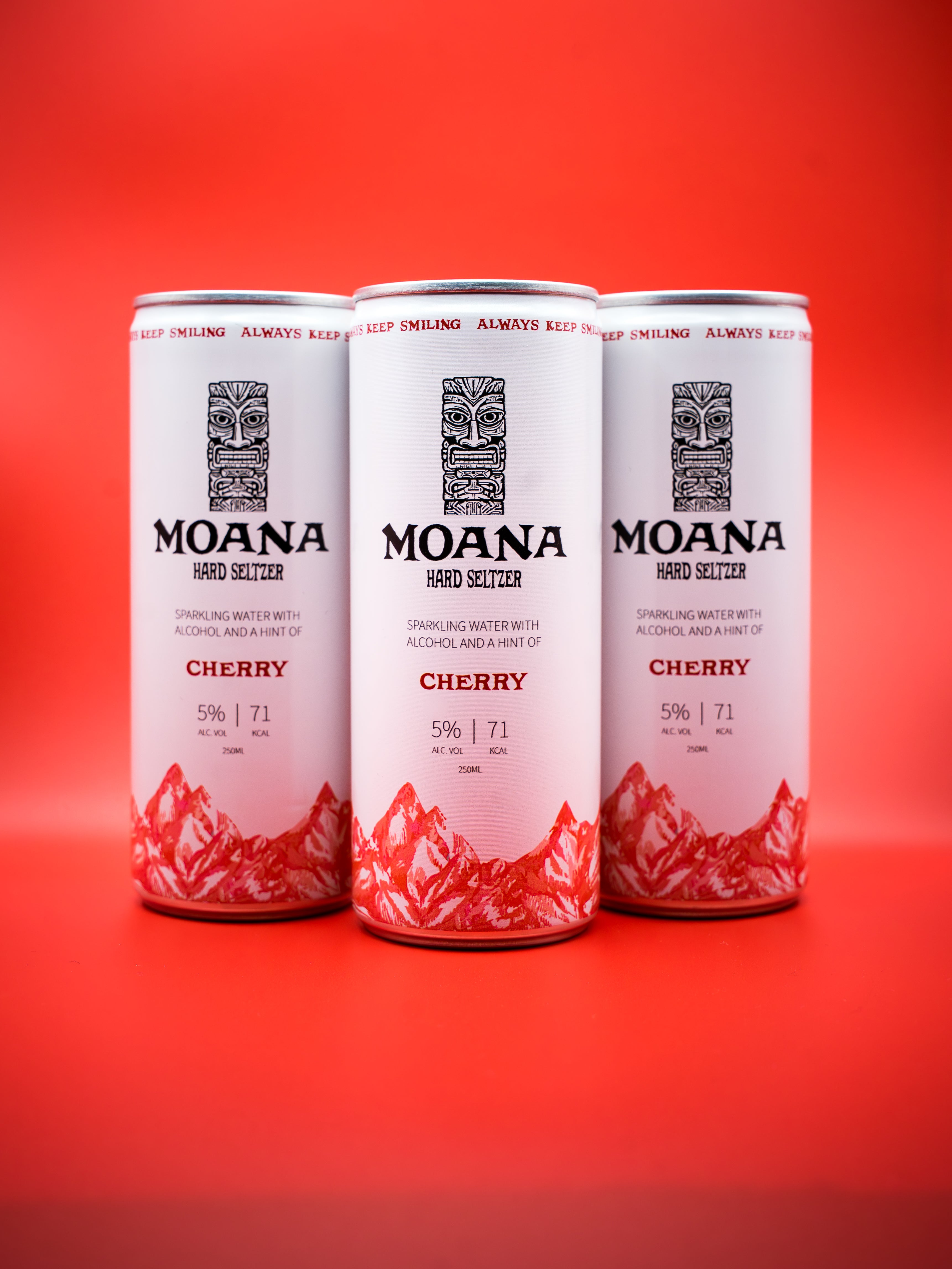 Moana Hard Seltzer Cherry