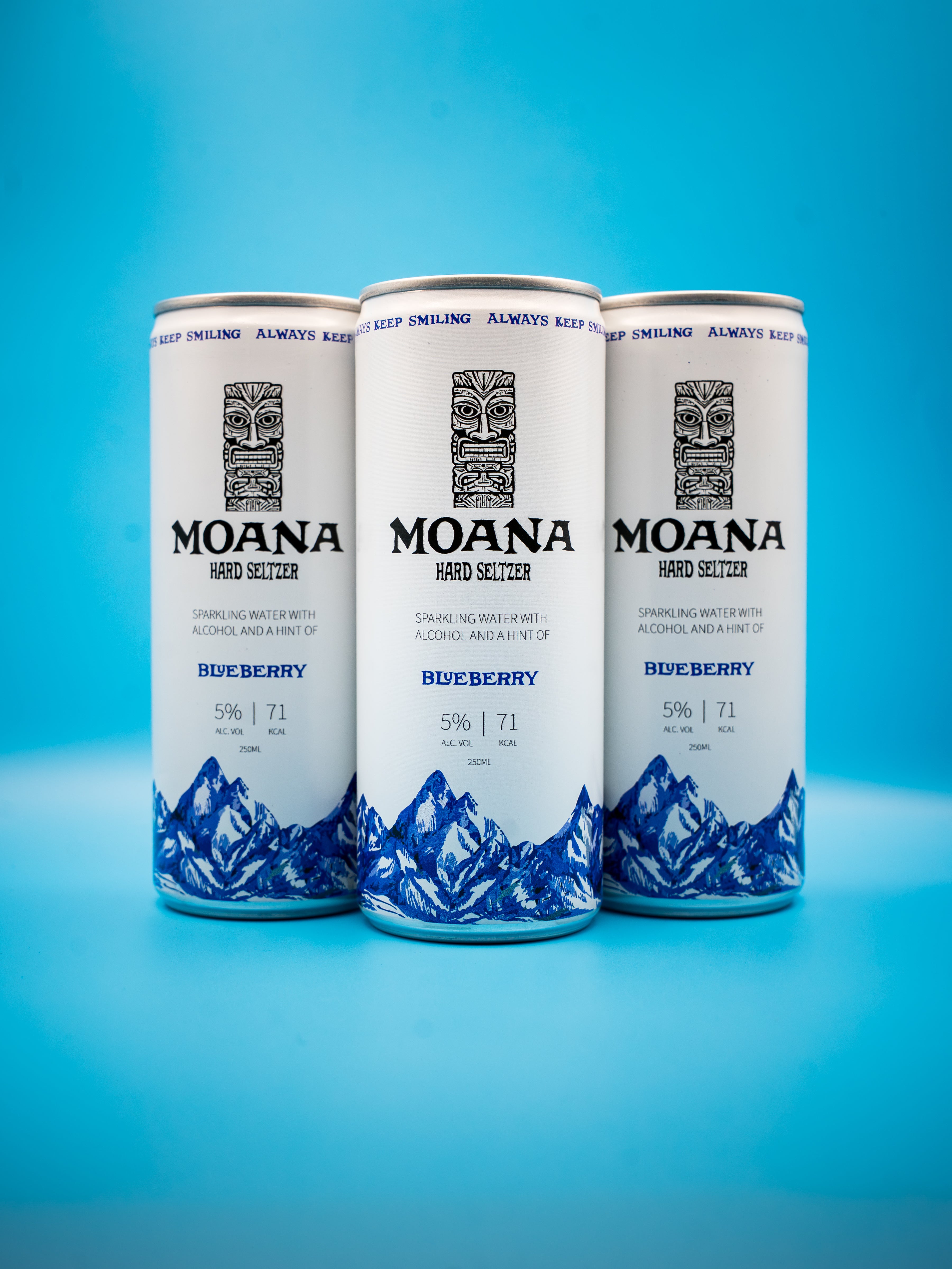 Moana Hard Seltzer Blueberry